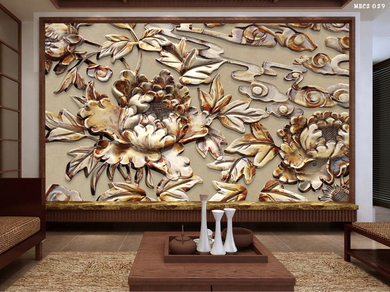 Tranh hoa cúc MHC2-029